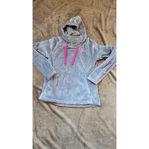 The North Face Hoodie Womens Medium Gray Fleece Bellarine Outdoor